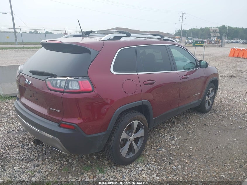 2019 JEEP CHEROKEE auction photo 4