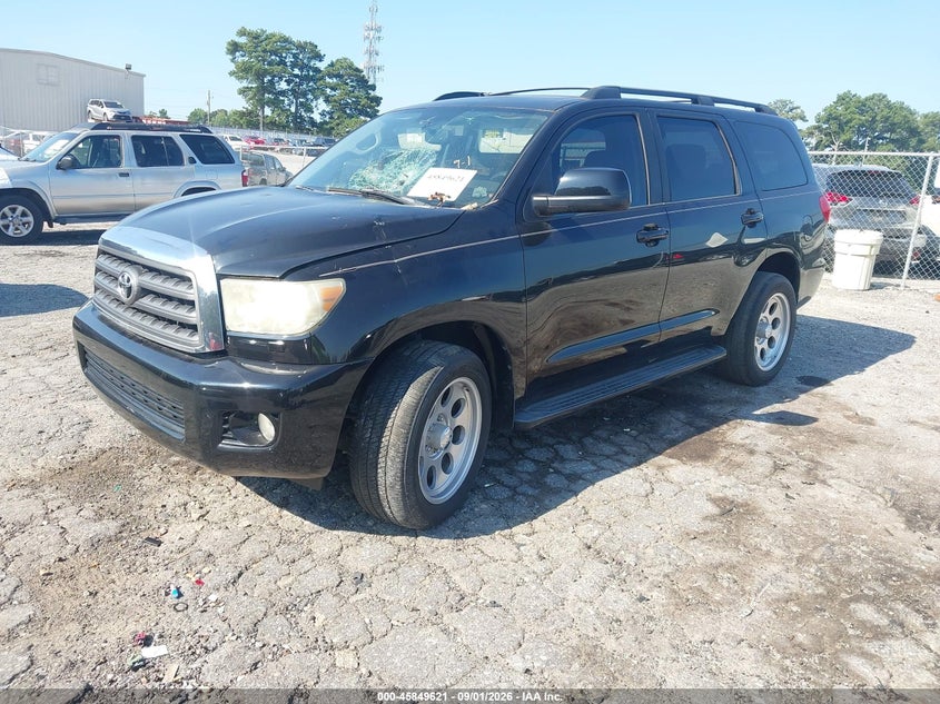 Vin: 5tdzy5g18as025335, lot: 46348554, toyota sequoia sr5 5.7l v8 20102