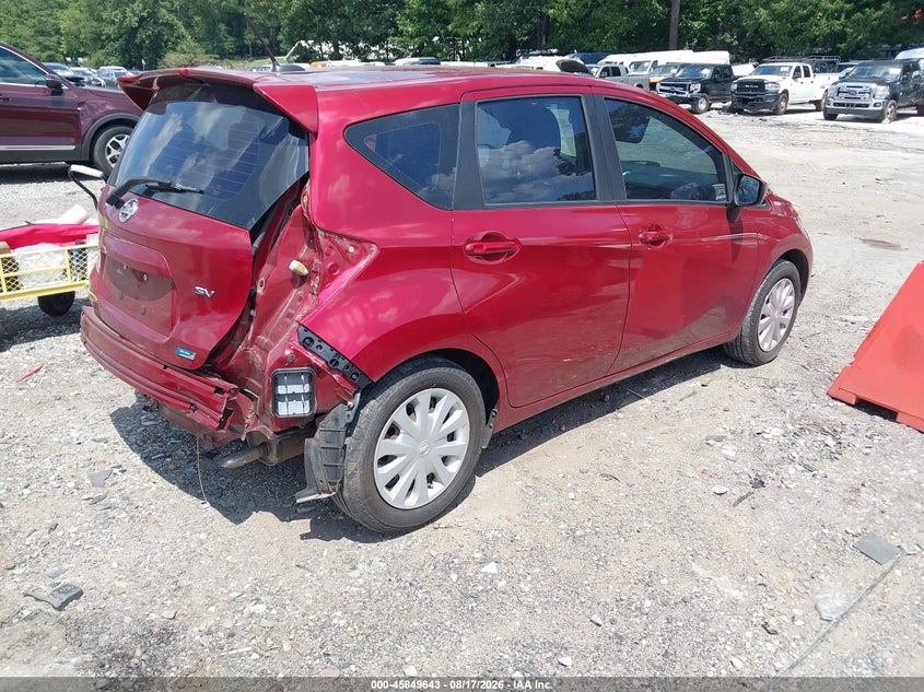 2016 NISSAN VERSA NOTE auction photo 4