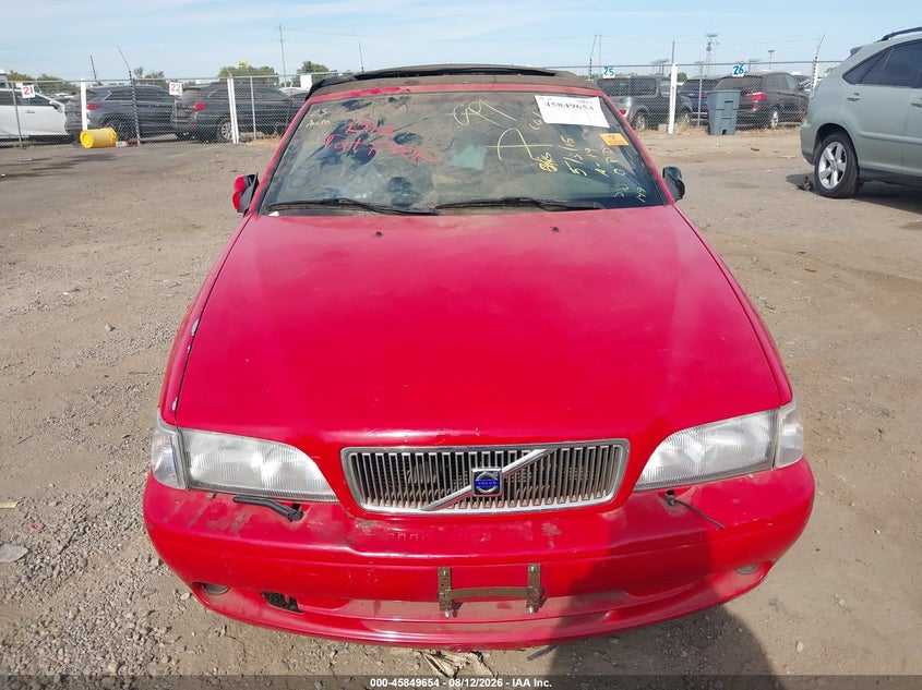 VOLVO C70 1999 VIN YV1NC56D8XJ001769