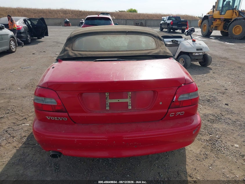 VOLVO C70 1999 VIN YV1NC56D8XJ001769