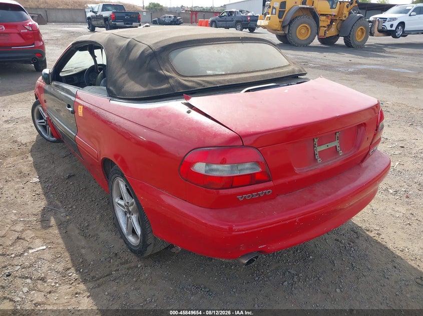 VOLVO C70 1999 VIN YV1NC56D8XJ001769