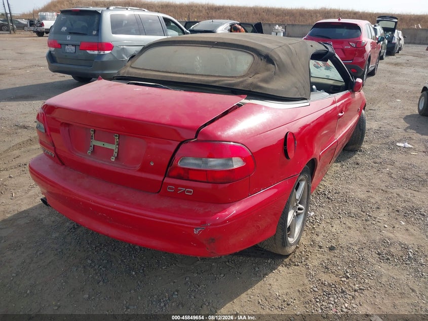 VOLVO C70 1999 VIN YV1NC56D8XJ001769