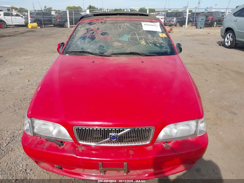 VOLVO C70 1999 VIN YV1NC56D8XJ001769