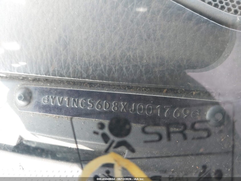 VOLVO C70 1999 VIN YV1NC56D8XJ001769