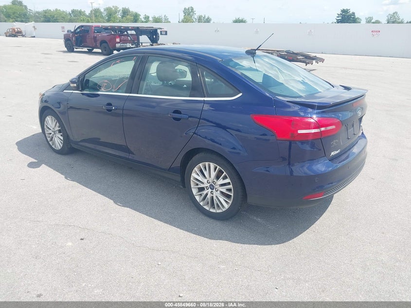 Vin: 1fadp3j23hl219212, lot: 46348593, ford focus titanium 20173