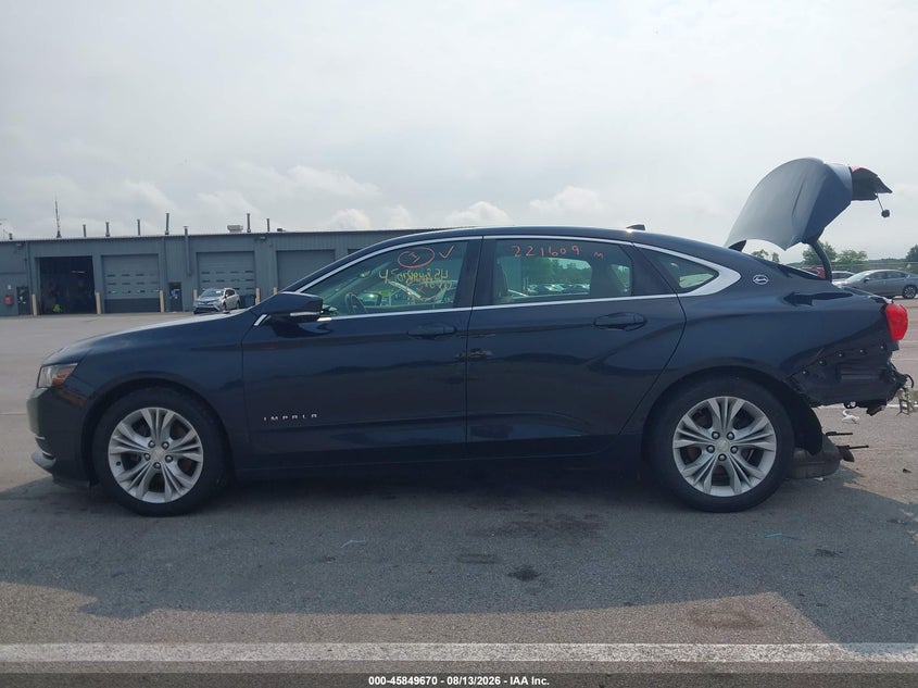 2014 CHEVROLET IMPALA SEDAN 2.5L I-4 DI, DOHC, VVT, 195HP