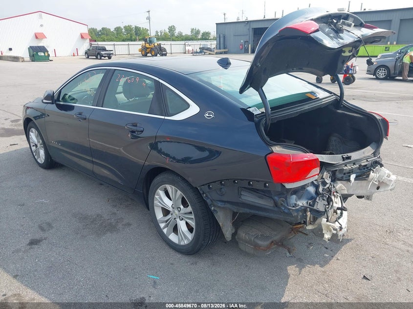 2014 CHEVROLET IMPALA SEDAN 2.5L I-4 DI, DOHC, VVT, 195HP