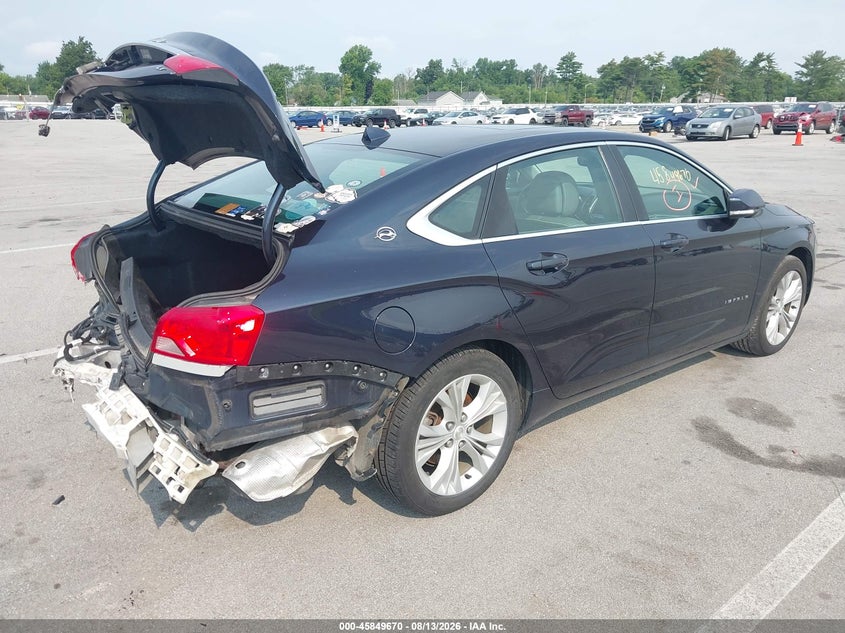 2014 CHEVROLET IMPALA SEDAN 2.5L I-4 DI, DOHC, VVT, 195HP