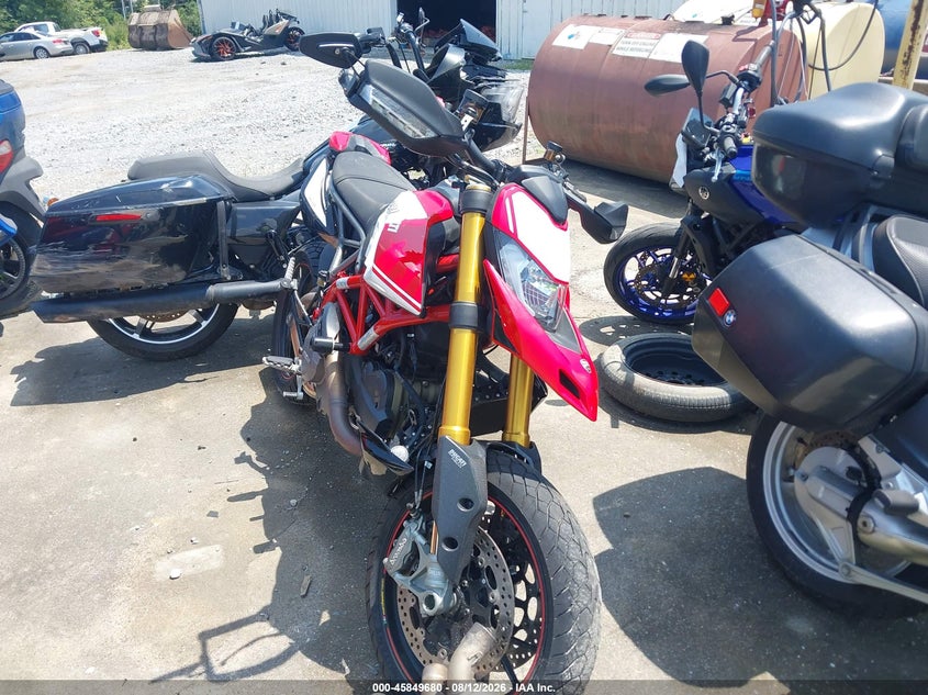 2019 DUCATI HYPERMOTARD auction photo 1
