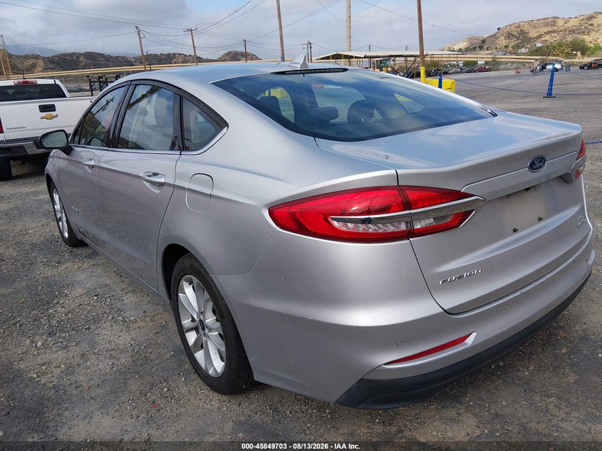 2019 FORD FUSION SEDAN 2.0L I-4 DOHC, VVT, 141HP