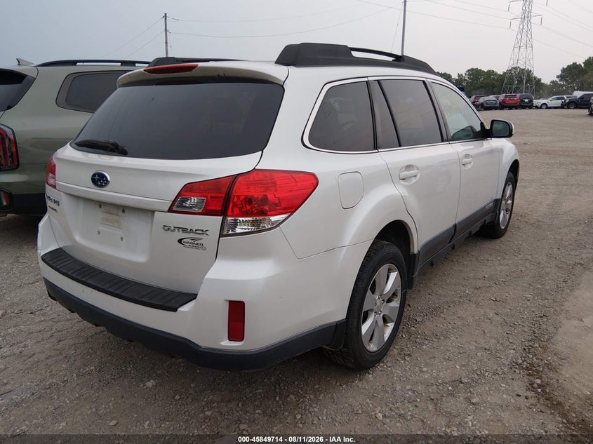 2010 SUBARU OUTBACK SPORT UTILITY VEHICLE 2.5L H-4 VVT, 170HP