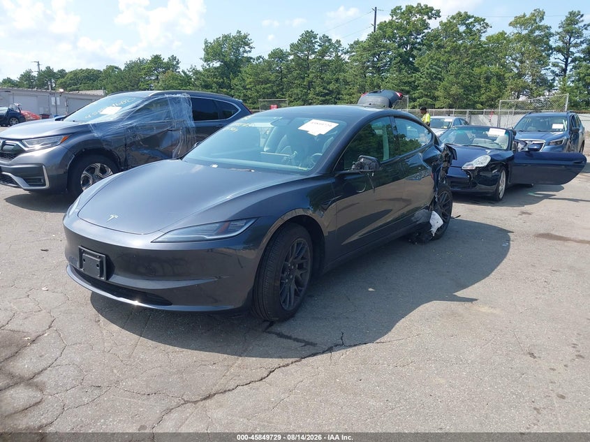 TESLA MODEL 3 2025 VIN 5YJ3E1EA7SF993765