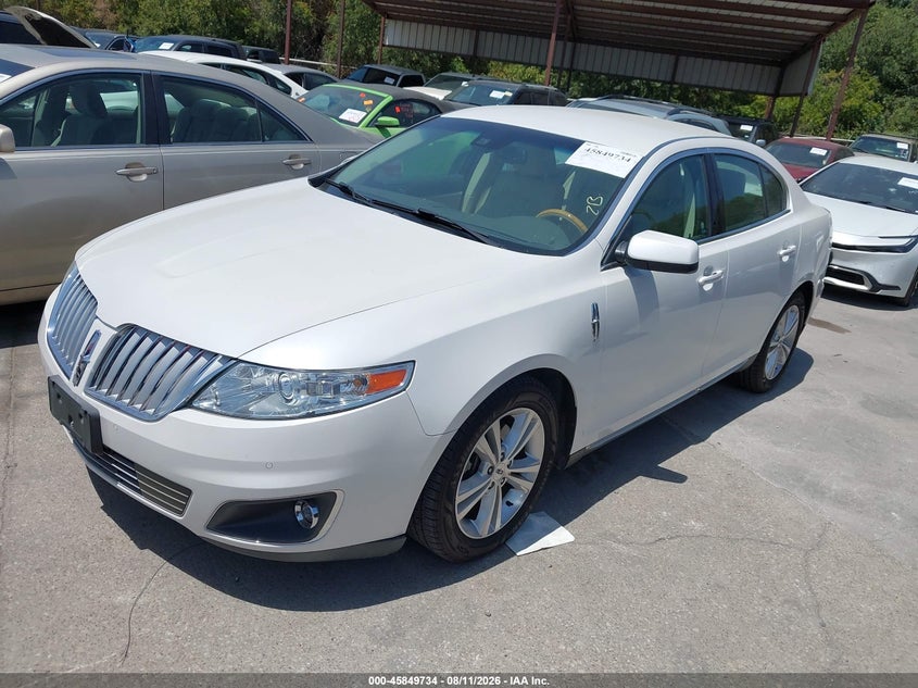 2010 LINCOLN MKS auction photo 2