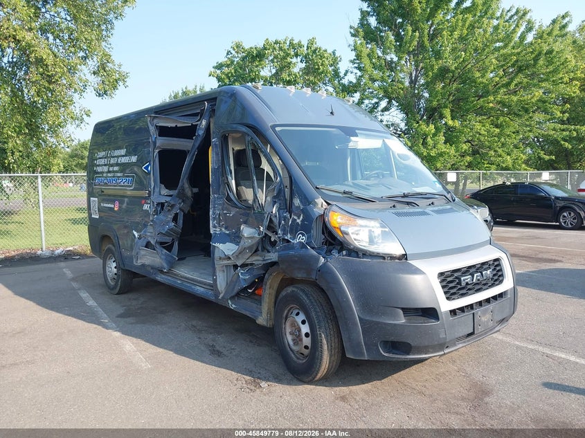 Vin: 3c6trvdg6ke516985, lot: 46348712, ram promaster 2500 high roof 159 wb 2019 img_1