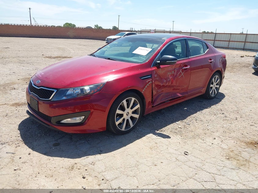 2012 Kia Optima, Лівий бік, IAAI, VIN 5XXGR4A64CG060638 — фото 2