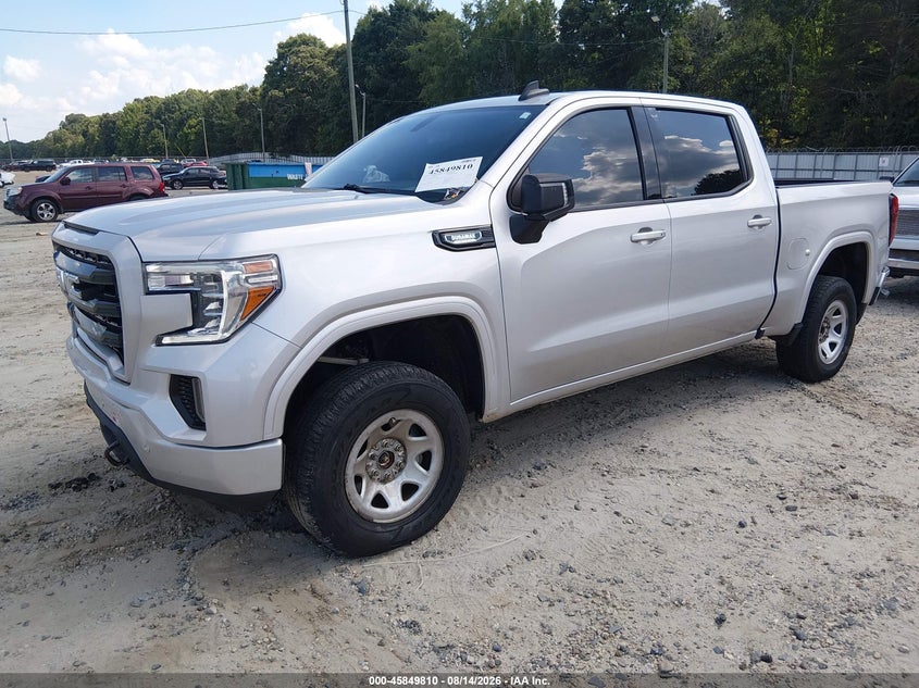 Vin: 3gtu9cet0mg305950, lot: 46348743, gmc sierra 1500 4wd  short box elevation 20212