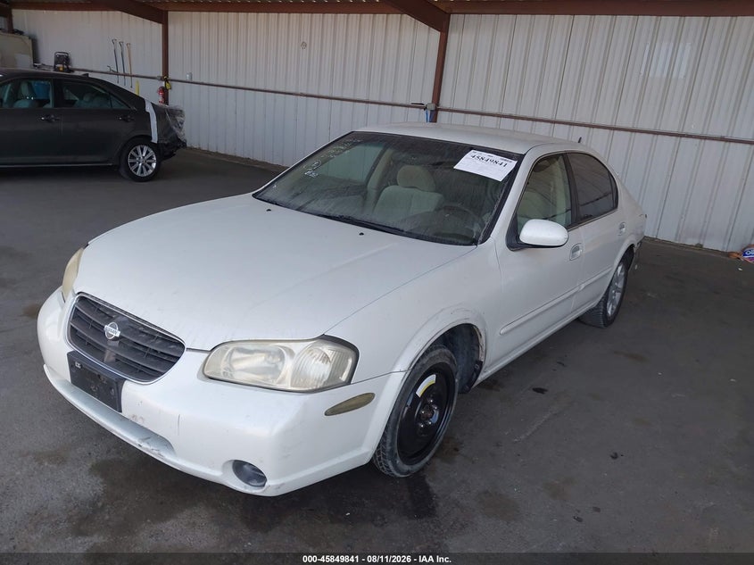2001 NISSAN MAXIMA SEDAN 3.0L V-6 DOHC, 222HP
