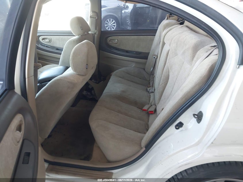 2001 NISSAN MAXIMA SEDAN 3.0L V-6 DOHC, 222HP