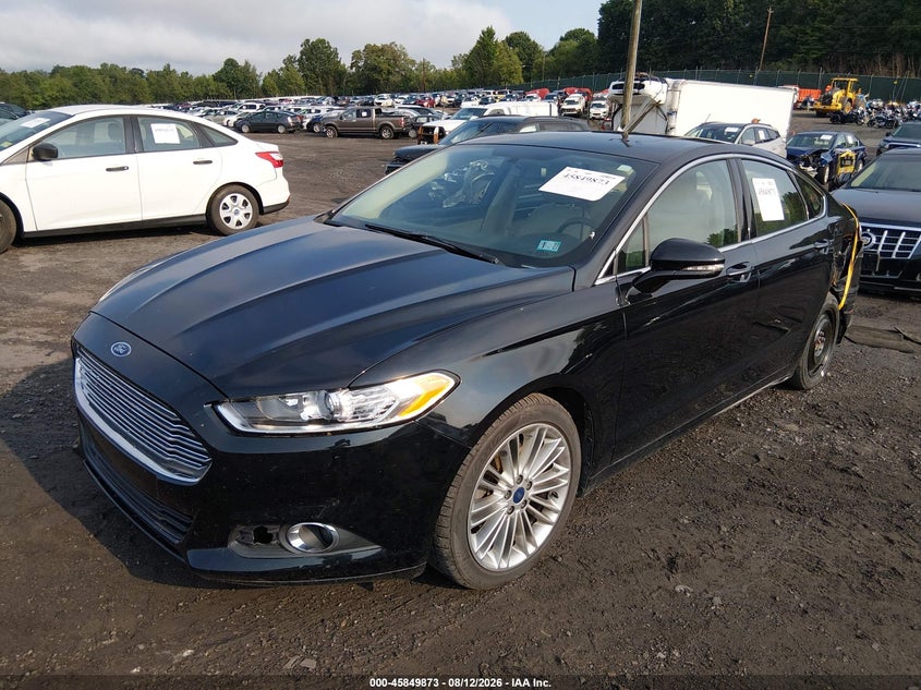 2016 Ford Fusion, Left Rear, IAAI, VIN 3FA6P0T90GR120459 — photo 2