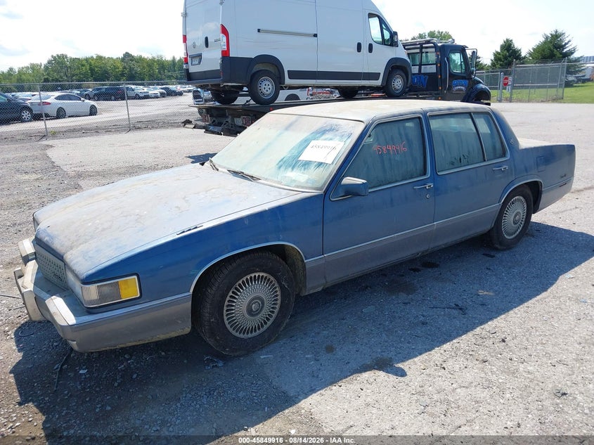 1990 CADILLAC DEVILLE auction photo 2