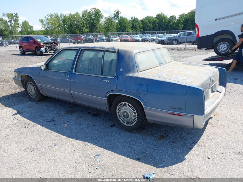 1990 CADILLAC DEVILLE auction photo 3