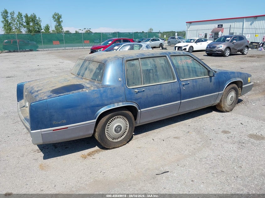 1990 CADILLAC DEVILLE auction photo 4