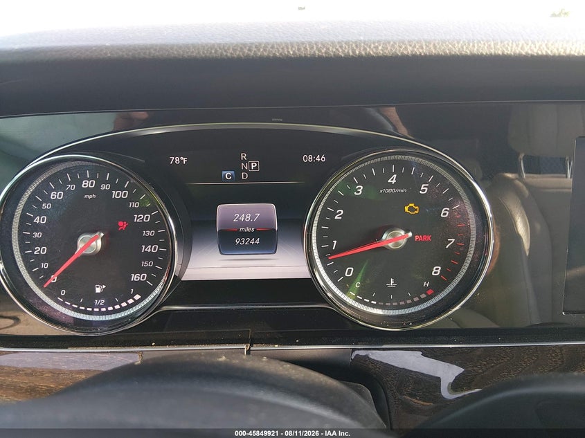 2017 MERCEDES-BENZ E 300 auction photo 7