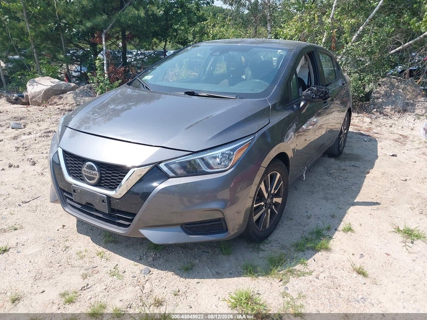 2022 Nissan Versa 1.6 Sv Xtronic Cvt, Right Side, IAAI, VIN 3N1CN8EV6NL820128 — photo 2