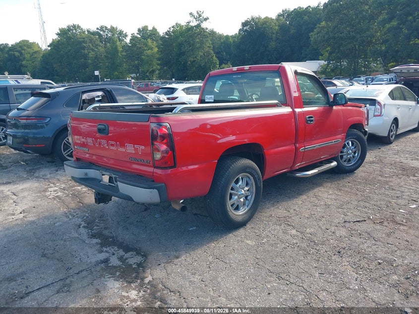 2006 CHEVROLET SILVERADO TRUCK 4.3L V-6 195HP