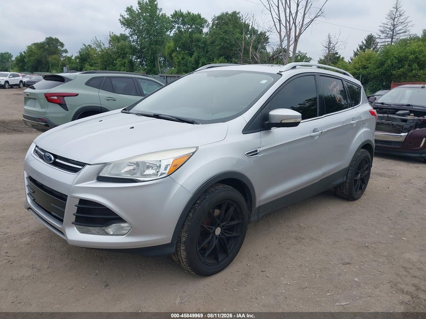 2015 Ford Escape, Rear, IAAI, VIN 1FMCU0JX7FUC12095 — photo 2