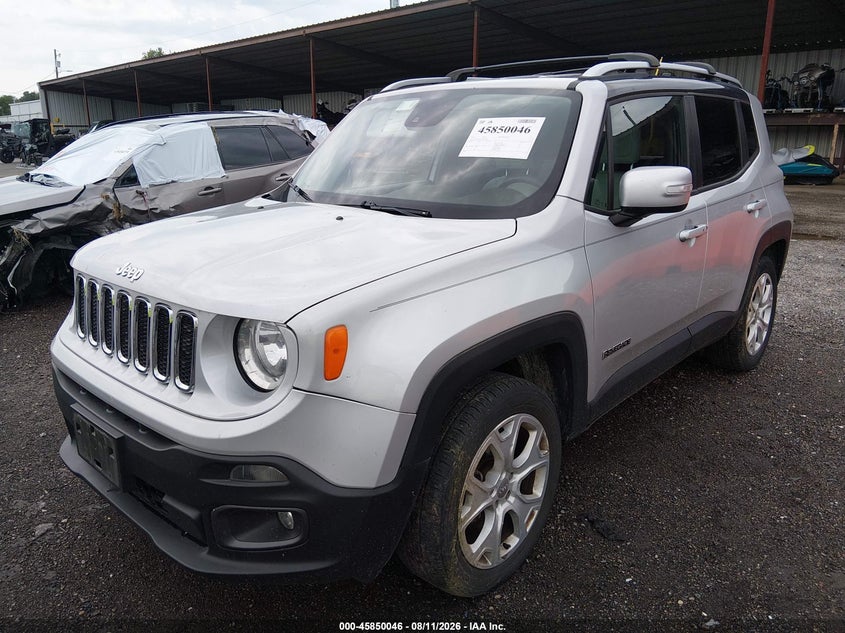 2015 JEEP RENEGADE SPORT UTILITY VEHICLE 2.4L I-4 VVT, 180HP
