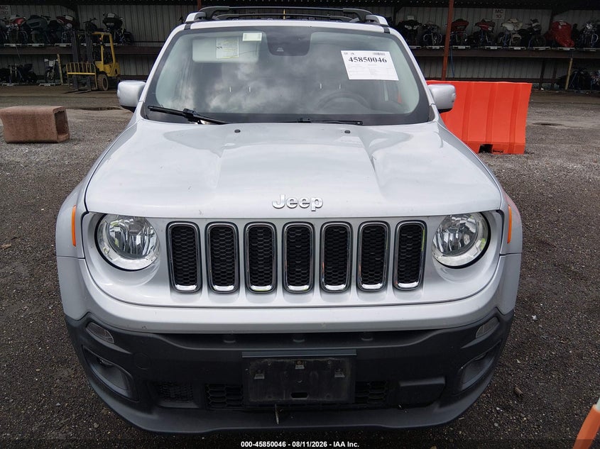 2015 JEEP RENEGADE SPORT UTILITY VEHICLE 2.4L I-4 VVT, 180HP