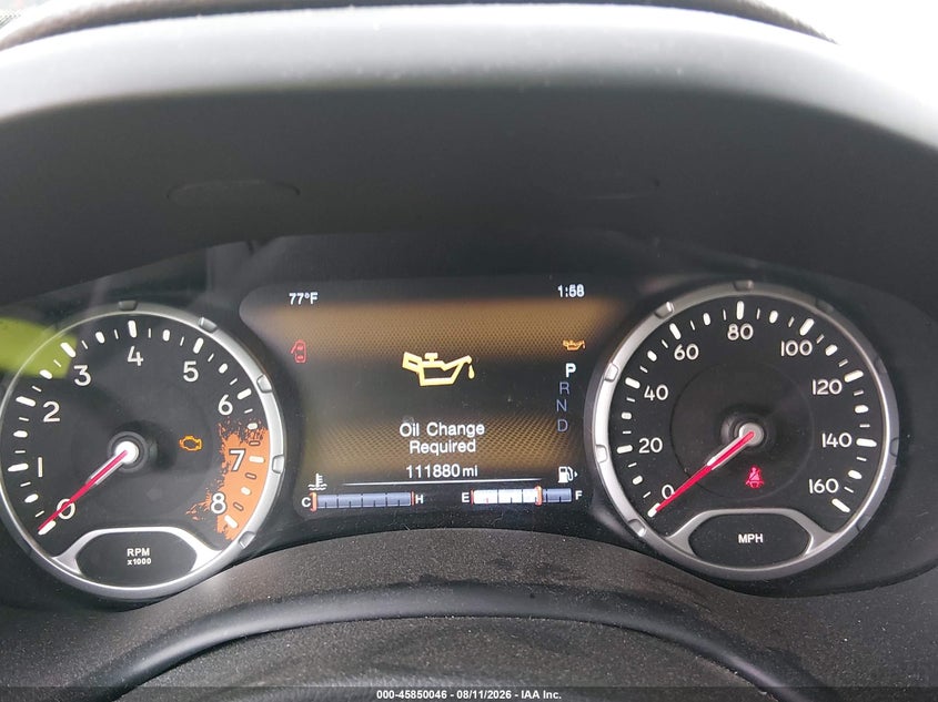 2015 JEEP RENEGADE SPORT UTILITY VEHICLE 2.4L I-4 VVT, 180HP