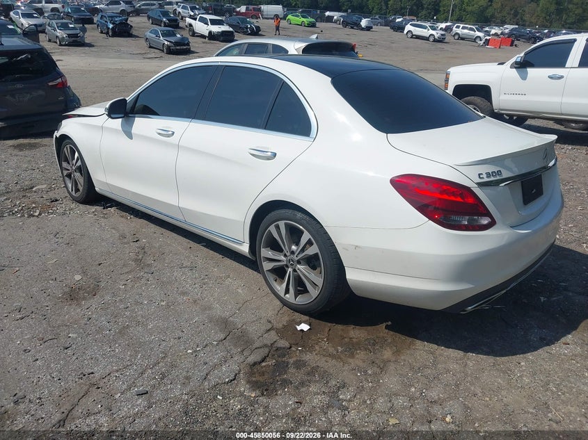 Vin: wddwf4jb6jr386071, lot: 46348989, mercedes-benz c 300 20183