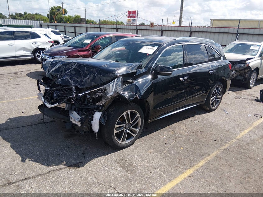 Vin: 5fryd4h81hb017071, lot: 46349009, acura mdx advance package 20172
