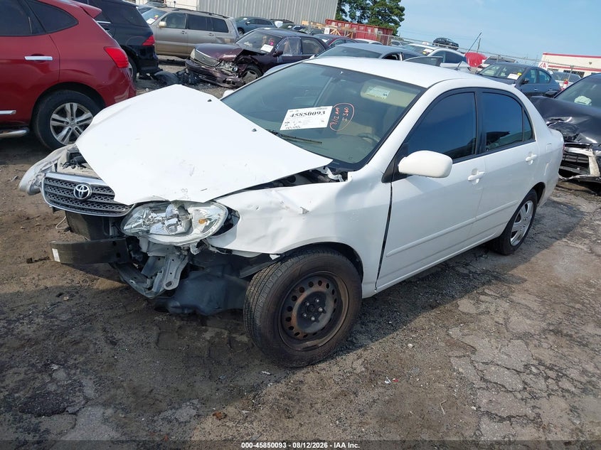 2006 Toyota Corolla Le, Front End, IAAI, VIN 1NXBR32E16Z764350 — photo 2
