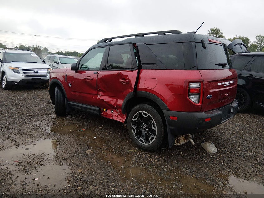 FORD BRONCO SPORT 2025 VIN 3FMCR9CN8SRF67358