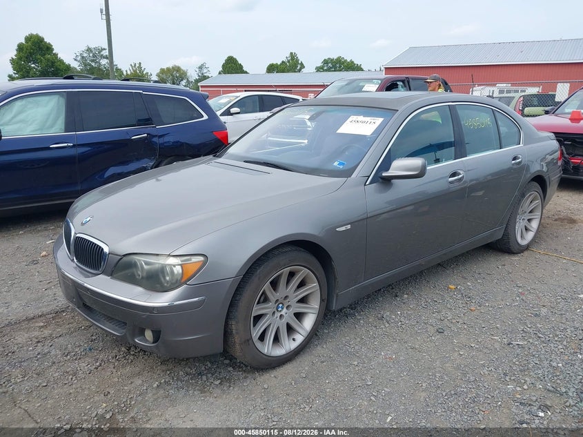 BMW 750I 2006 VIN WBAHL83546DT03278
