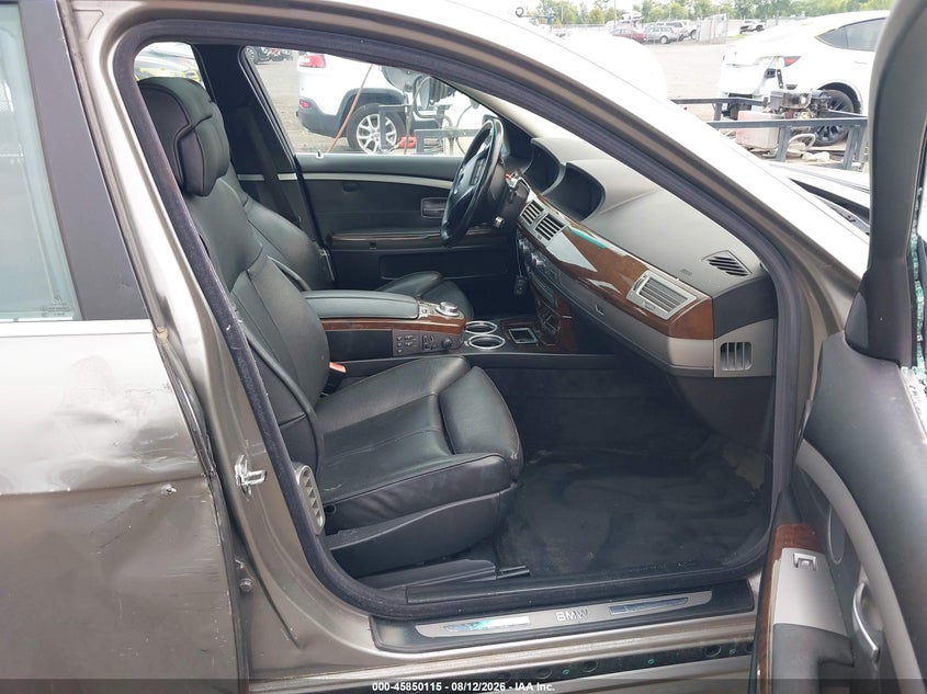 BMW 750I 2006 VIN WBAHL83546DT03278
