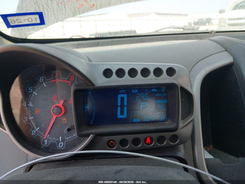 2013 CHEVROLET SONIC auction photo 7