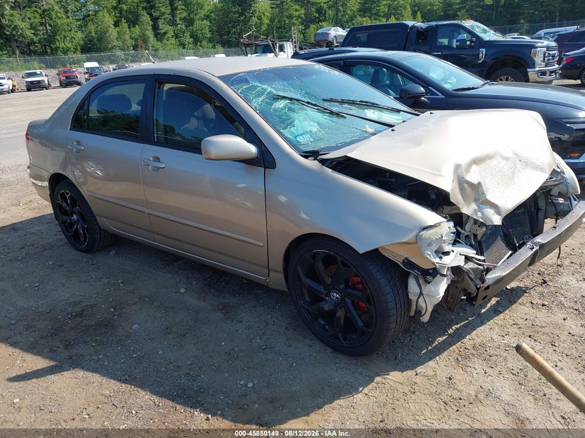 2005 TOYOTA COROLLA SEDAN 1.8L I-4 DOHC, VVT, 130HP