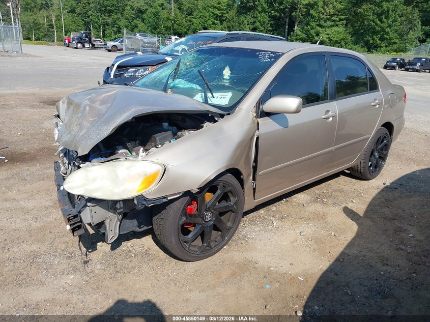 2005 TOYOTA COROLLA SEDAN 1.8L I-4 DOHC, VVT, 130HP