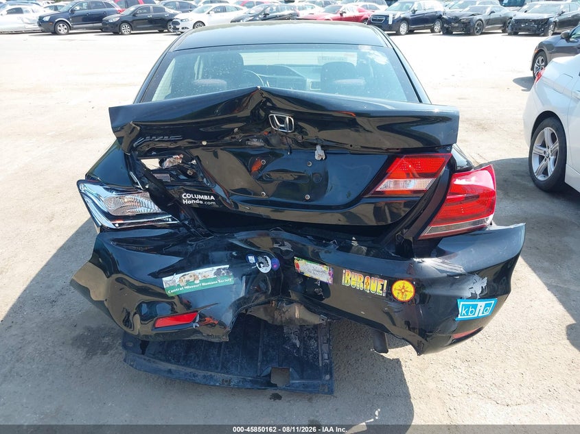 2013 HONDA CIVIC auction photo 6