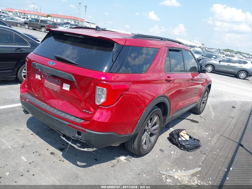 Vin: 1fmsk8dh0pgc35772, lot: 46349114, ford explorer xlt 20234