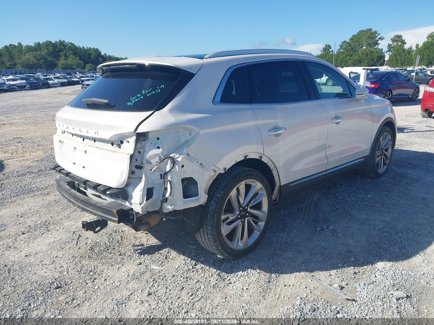 Vin: 2lmpj6lr1jbl38385, lot: 46349124, lincoln mkx reserve 20184