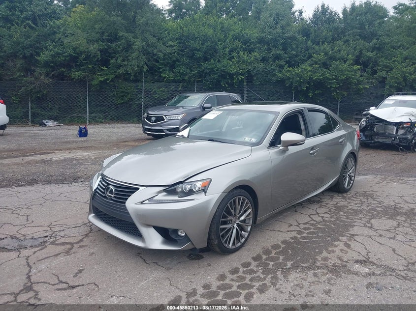 2016 LEXUS IS SEDAN 3.5L V-6 DI, DOHC, VVT, 255HP