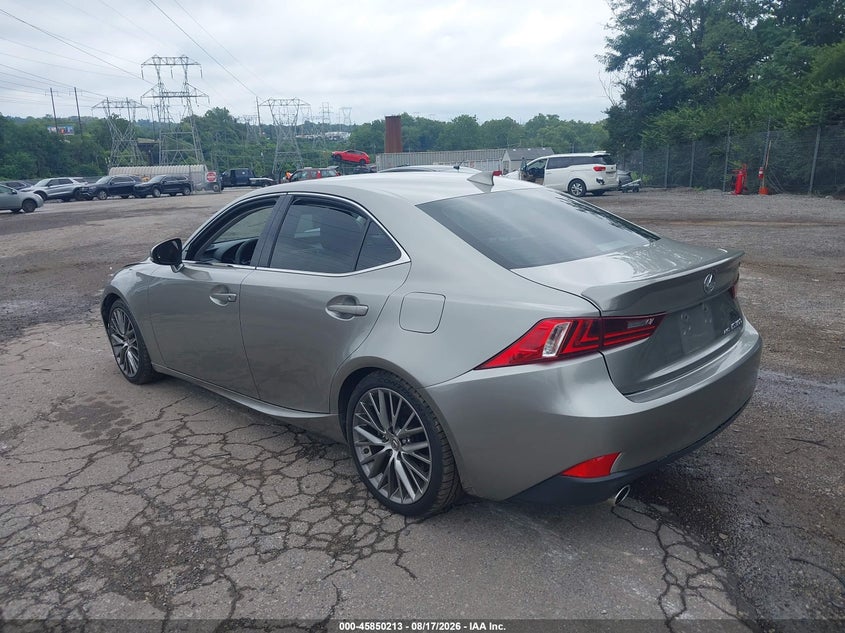 2016 LEXUS IS SEDAN 3.5L V-6 DI, DOHC, VVT, 255HP