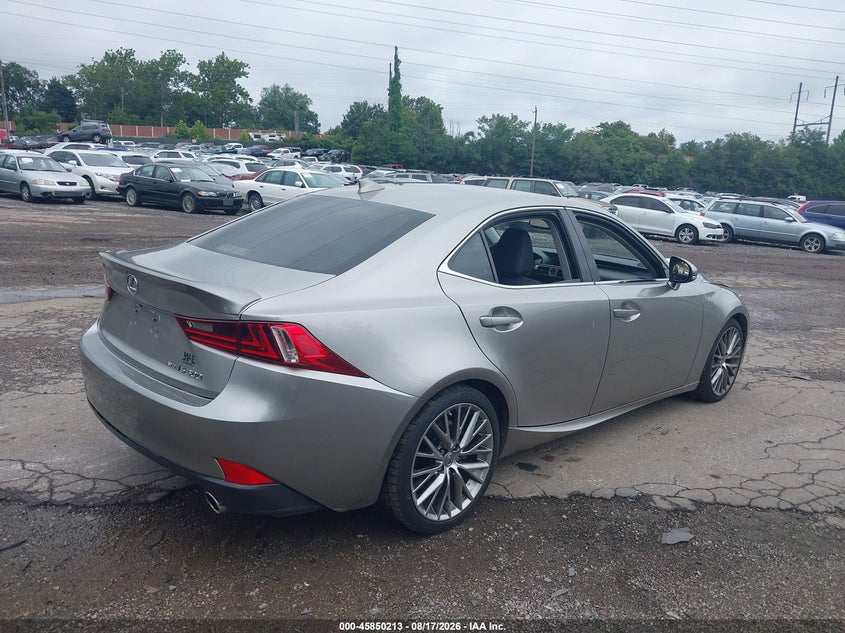2016 LEXUS IS SEDAN 3.5L V-6 DI, DOHC, VVT, 255HP