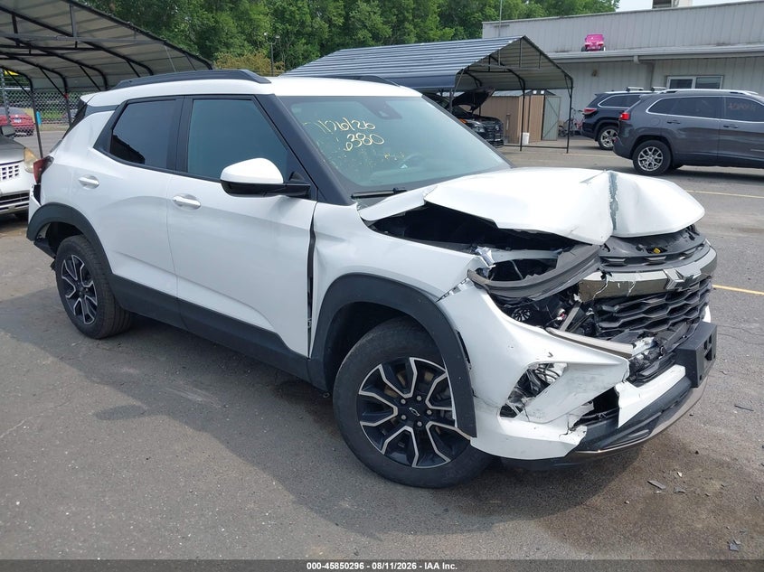 2024 Chevrolet Trailblazer Awd Activ, Перёд и зад, IAAI, VIN KL79MSSL6RB156380